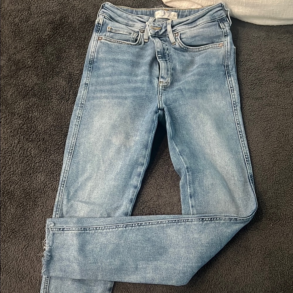 Free People Light Blue Denim Jeans